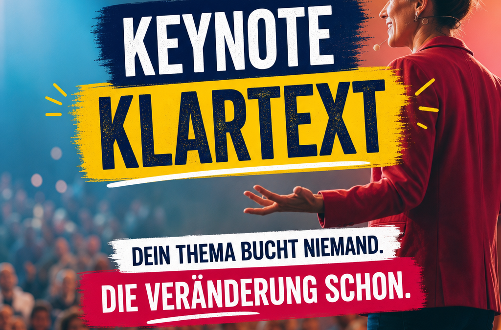 Von der Themenbeschreibung zur Transformation: Wie man eine Keynote entwickelt, die wirkt
